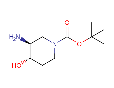 tert-butyl (3R,4S)-3-amino-4-hydroxypiperidine-1-carboxylate