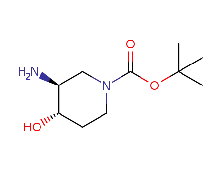 tert-butyl (3s,4s)-3-amino-4-hydroxypiperidine-1-carboxylate