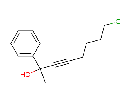 8-Chlor-2-phenyl-octin-<sup>(3)</sup>-ol-<sup>(2)</sup>
