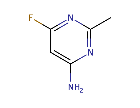Pyrimidine, 4-amino-6-fluoro-2-methyl- (8CI)
