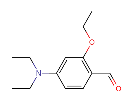 Molecular Structure of 61657-61-2 (4-DIETHYLAMINO-2-ETHOXY-BENZALDEHYDE)