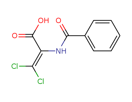 2-(benzoylamino)-3,3-dichloroprop-2-enoic acid