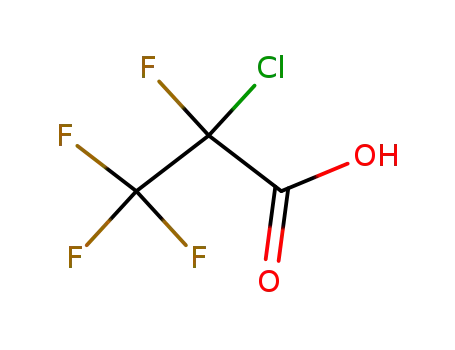 2-Chloro-2,3,3,3-tetrafluoropropanoic acid