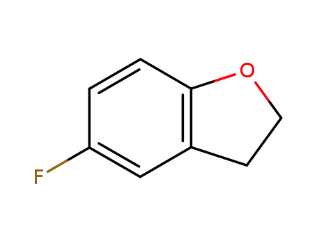 Molecular Structure of 245762-35-0 (5-Fluoro-2,3-dihydrobenzo[b]furan)