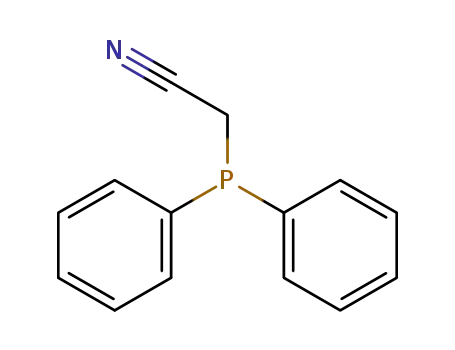 Molecular Structure of 31201-88-4 (Acetonitrile, (diphenylphosphino)-)