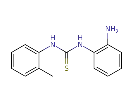 Molecular Structure of 50717-64-1 (1-(2-aminophenyl)-3-(2-methylphenyl)thiourea)