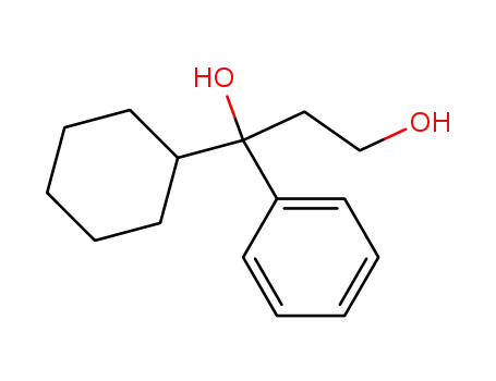 Molecular Structure of 108667-55-6 (1,3-Propanediol, 1-cyclohexyl-1-phenyl-)