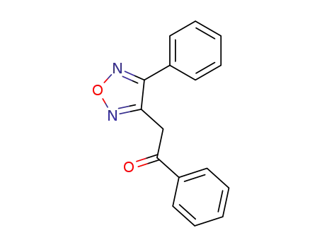 1-phenyl-2-(4-phenyl-1,2,5-oxadiazol-3-yl)ethanone