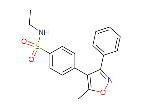 N-ethyl-[4-(5-methyl-3-phenyl-4-isoxazolyl)phenyl]sulfonamide