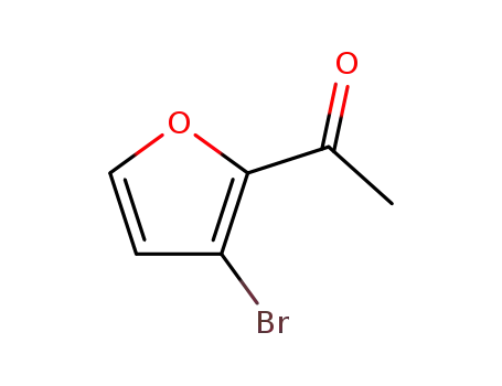 Molecular Structure of 22037-29-2 (Ethanone, 1-(3-bromo-2-furanyl)-)