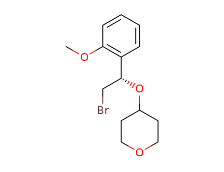 2H-Pyran, 4-[(1R)-2-bromo-1-(2-methoxyphenyl)ethoxy]tetrahydro-