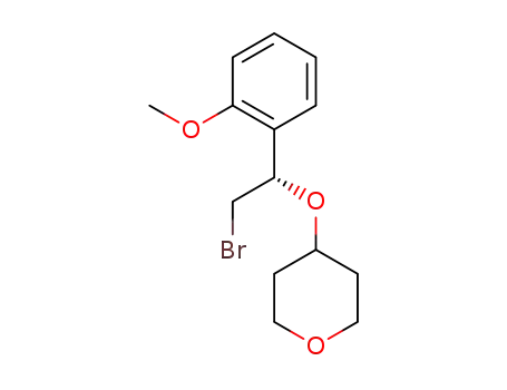 2H-Pyran, 4-[(1R)-2-bromo-1-(2-methoxyphenyl)ethoxy]tetrahydro-