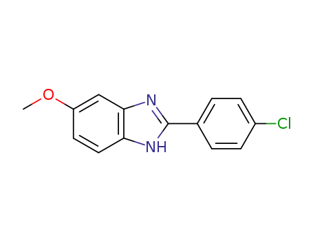 2-(4-Chlorophenyl)-6-methoxy-1h-benzimidazole