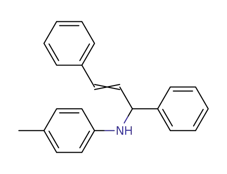 Benzenemethanamine, N-(4-methylphenyl)-a-(2-phenylethenyl)-