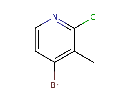 Pyridine,4-bromo-2-chloro-3-methyl-
