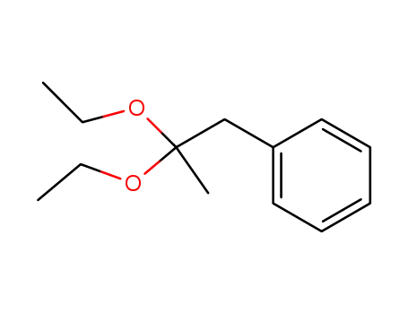 Molecular Structure of 71094-32-1 (Benzene, (2,2-diethoxypropyl)-)