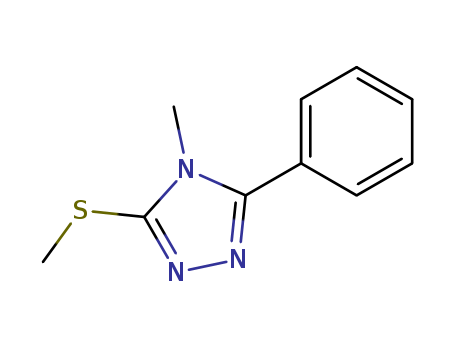 4-methyl-3-methylsulfanyl-5-phenyl-1,2,4-triazole