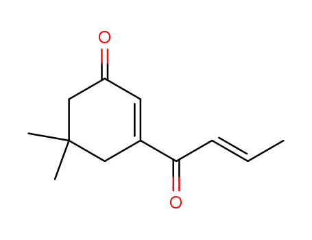 2-Cyclohexen-1-one, 5,5-dimethyl-3-(1-oxo-2-butenyl)-, (E)-
