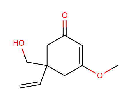 5-Hydroxymethyl-3-methoxy-5-vinyl-cyclohex-2-enone