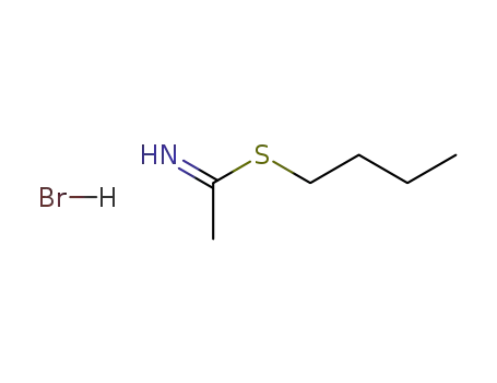 Thioacetimidic acid butyl ester; hydrobromide