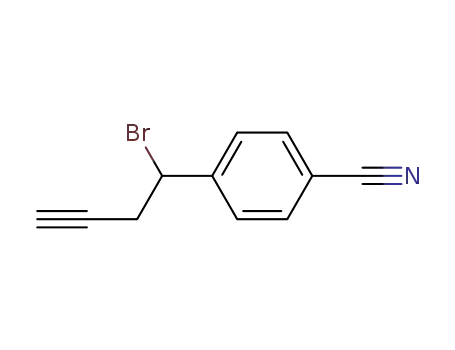 4-(p-cyanophenyl)-4-bromo-1-butyne