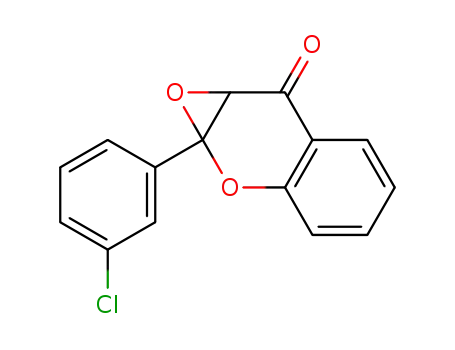1a,7a-Dihydro-1a-(3-chlorophenyl)-7H-oxireno<b><1>benzopyran-7-one