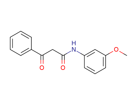 N-(3-METHOXY-PHENYL)-3-OXO-3-PHENYL-PROPIONAMIDE
