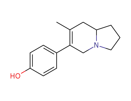 4-(7-Methyl-1,2,3,5,8,8a-hexahydroindolizin-6-yl)phenol