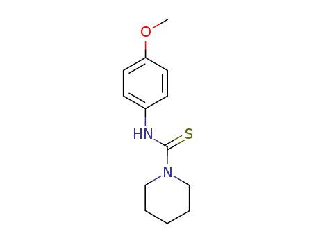 N-(4-methoxyphenyl)-N’-piperidinethiourea