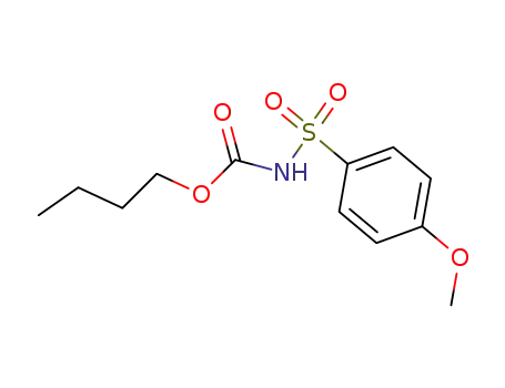 butyl ((4-methoxyphenyl)sulfonyl)carbamate