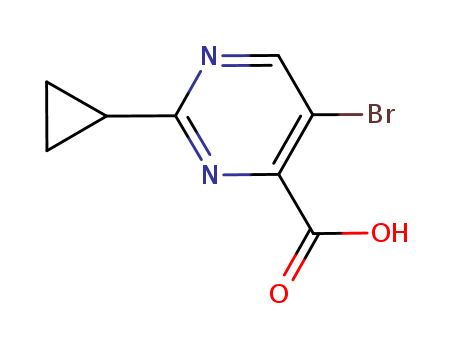 5-Bromo-2-cyclopropylpyrimidine-4-carboxylic acid