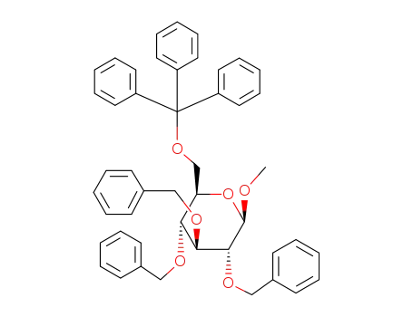 Methyl 2,3,4-O-tri-O-benzyl-6-O-triphenylmethyl-β-D-glucopyranoside