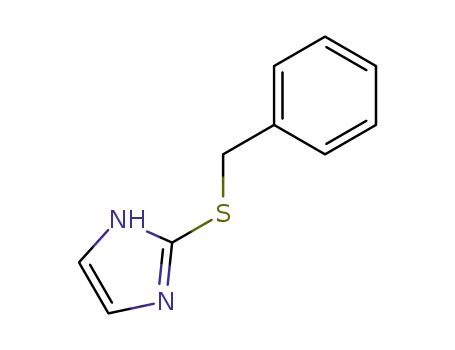 Molecular Structure of 15139-30-7 (1H-Imidazole, 2-[(phenylmethyl)thio]-)