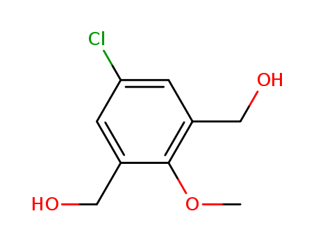 1,3-Benzenedimethanol,5-chloro-2-methoxy- cas  6641-05-0