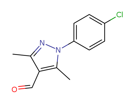 1-(4-chlorophenyl)-3,5-dimethyl-1H-pyrazole-4-carbaldehyde