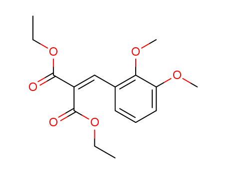 diethyl 2-[(2,3-dimethoxyphenyl)methylidene]propanedioate cas  39059-74-0