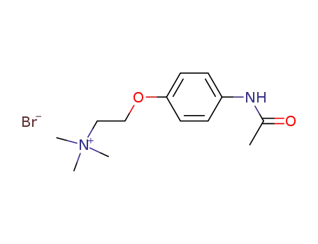 2-(4-Acetamidophenoxy)-N,N,N-trimethylethanaminium bromide