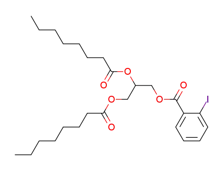 2-Iodo-benzoic acid 2,3-bis-octanoyloxy-propyl ester