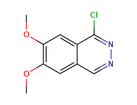 Molecular Structure of 70724-23-1 (1-CHLORO-6,7-DIMETHOXY-PHTHALAZINE)