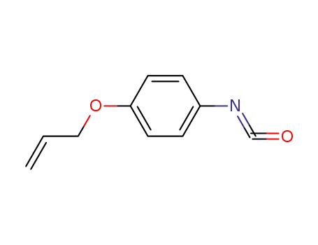Molecular Structure of 2487-97-0 (Benzene, 1-isocyanato-4-(2-propenyloxy)-)