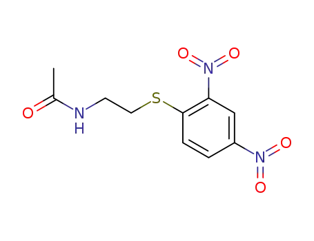 <i>N</i>-[2-(2,4-dinitro-phenylsulfanyl)-ethyl]-acetamide