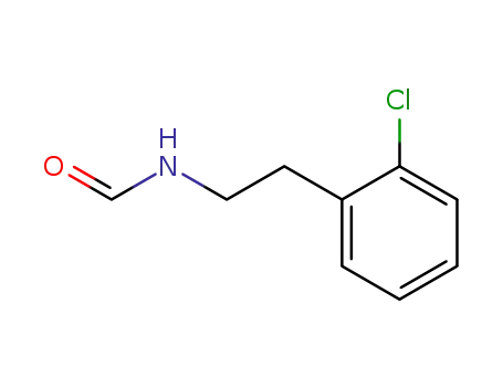 Molecular Structure of 99838-92-3 (N-[2-(2-chlorophenyl)ethyl]formamide)