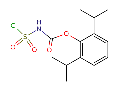 2,6-bis(1-methylethyl)phenyl (chlorosulfonyl)carbamate