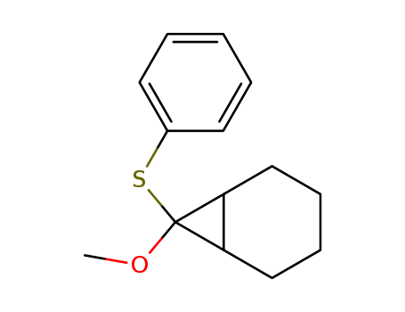 Bicyclo[4.1.0]heptane, 7-methoxy-7-(phenylthio)-