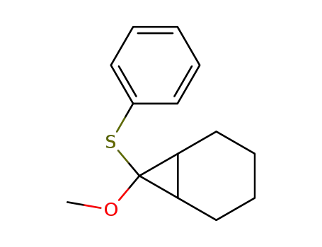 Bicyclo[4.1.0]heptane, 7-methoxy-7-(phenylthio)-