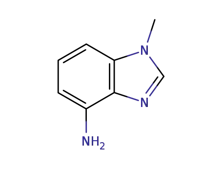 Molecular Structure of 155242-98-1 (4-AMINO-1-METHYL BENZIMIDAZOLE)