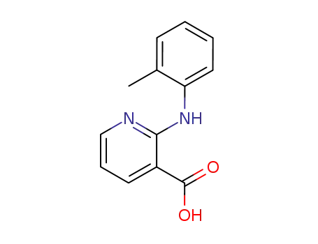 Molecular Structure of 17782-05-7 (2-(2-methyl-anilino)-nicotinic acid)