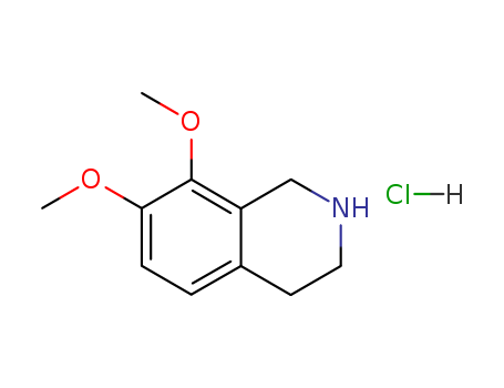 7,8-dimethoxy-1,2,3,4-tetrahydroisoquinoline hydrochloride