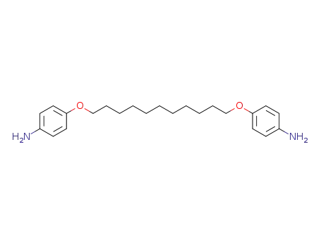 Molecular Structure of 90076-83-8 (4,4'-(1,11-Undecanediyl)dioxydianiline)
