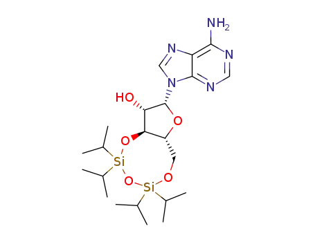 9-[3',5'-O-(1,1,3,3-tetraisopropyldisiloxane-1,3-diyl)-1-β-D-arabinofuranosyl]adenine
